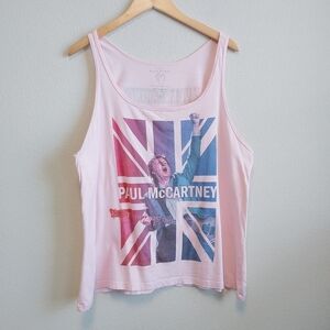Official Licensed Memorabilia Paul McCartney One on One Tour 2016 Tank Top Sz XL